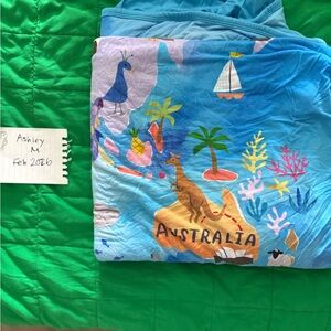 Little Sleepies Around the World Cloud Blanket